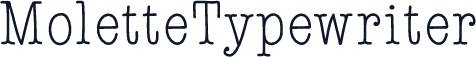 MoletteTypewriter