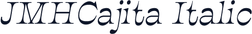JMHCajita-Italic