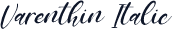 Varenthin Italic