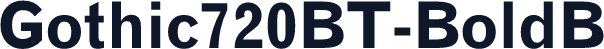 Gothic720BT-BoldB