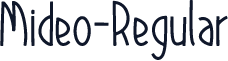 Mideo-Regular