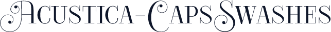 ☞Acustica-CapsSwashes