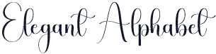 Elegant Alphabet