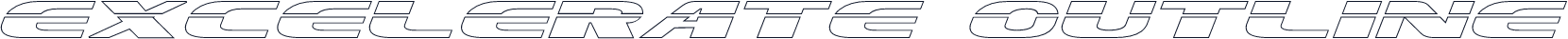 Excelerate Outline