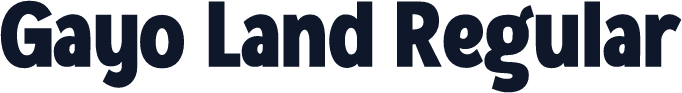 Gayo Land Regular