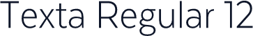 Texta Regular 12