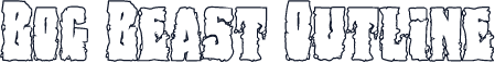 Bog Beast Outline