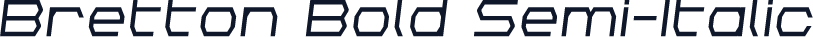 Bretton Bold Semi-Italic