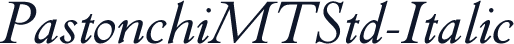 PastonchiMTStd-Italic