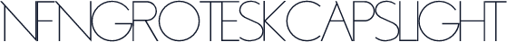 NFNGroteskCapsLight