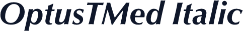 OptusTMed Italic