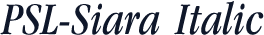 PSL-Siara Italic