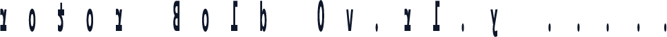 rotor Bold Overlay 112.5