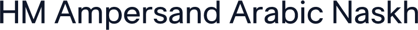 HM Ampersand Arabic Naskh