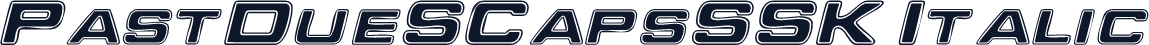 PastDueSCapsSSK Italic