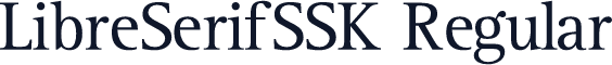 LibreSerifSSK Regular