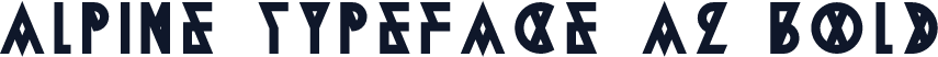 Alpine Typeface A2 Bold