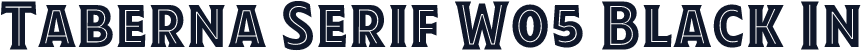 Taberna Serif W05 Black In