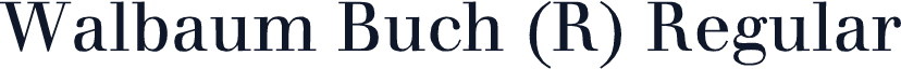 Walbaum Buch (R) Regular