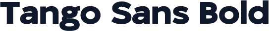 Tango Sans Bold