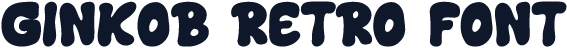Ginkob Retro Font
