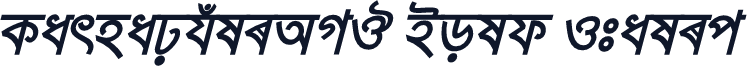 KarnaphuliAMJ Bold Italic
