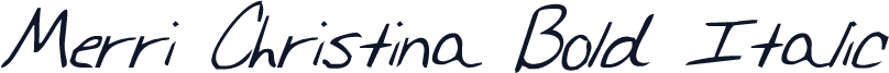 Merri Christina Bold Italic