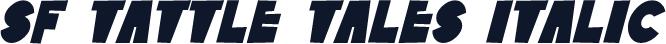 SF Tattle Tales Italic