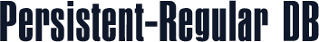 Persistent-Regular DB