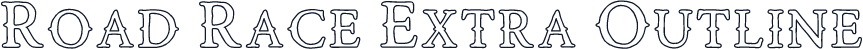 Road Race Extra Outline