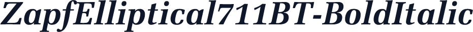 ZapfElliptical711BT-BoldItalic