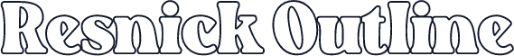 Resnick Outline
