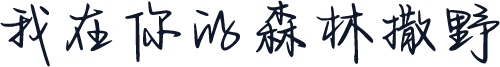 我在你的森林撒野