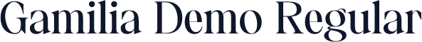 Gamilia Demo Regular
