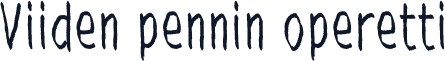 Viiden pennin operetti