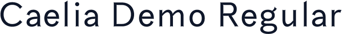 Caelia Demo Regular