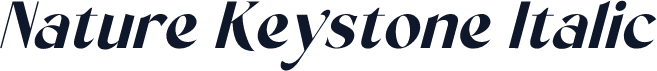 Nature Keystone Italic