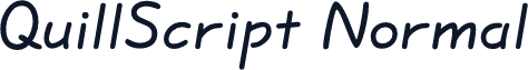 QuillScript Normal