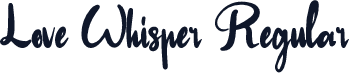 Love Whisper Regular