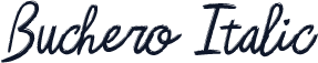 Buchero Italic