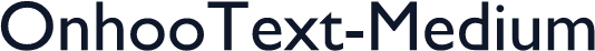 OnhooText-Medium