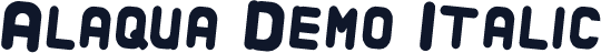 Alaqua Demo Italic