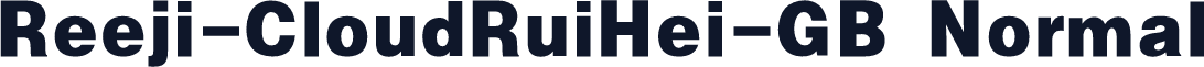 Reeji-CloudRuiHei-GB Normal