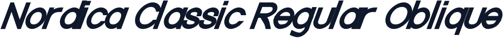 Nordica Classic Regular Oblique