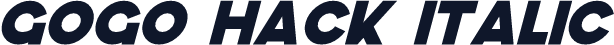 GoGo Hack Italic