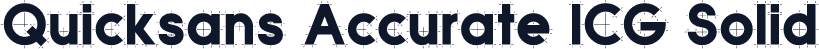 Quicksans Accurate ICG Solid