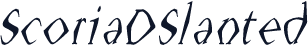 ScoriaDSlanted