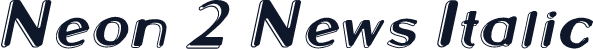 Neon 2 News Italic