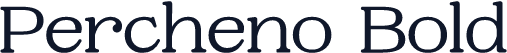 Percheno Bold