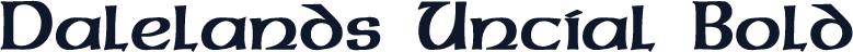 Dalelands Uncial Bold